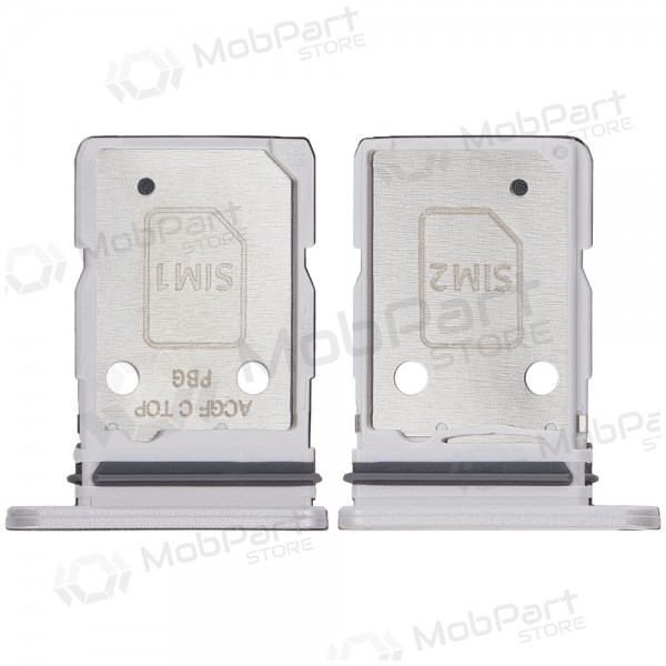 Držák SIM karty Samsung Galaxy A37 5G (bílý) (originální)