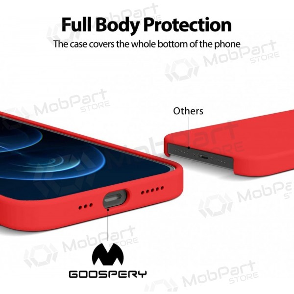 Obal na Samsung Galaxy S26 Ultra Mercury - Pure Magsafe Silicon Case (červený)