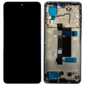 Xiaomi Redmi Note 13 Pro 5G displej (compatible with Poco X6 5G) (purpurinis) (s rámem) (originál)