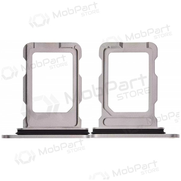 Držák SIM karty pro Apple iPhone 16 Pro, 16 Pro Max (šedý)