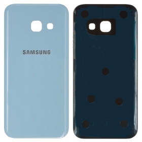 Samsung A320 Galaxy A3 2017 zadní kryt baterie světle modrá (blue mist) (použitý grade C, originál)