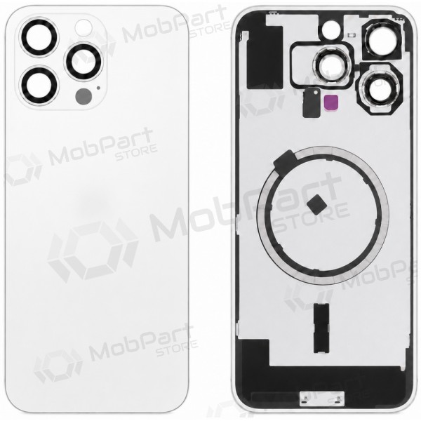 Apple iPhone 16 Pro Max zadní kryt (bílý) (Premium)