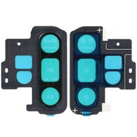 Samsung Galaxy Note 10+ sklo kamery (černá)