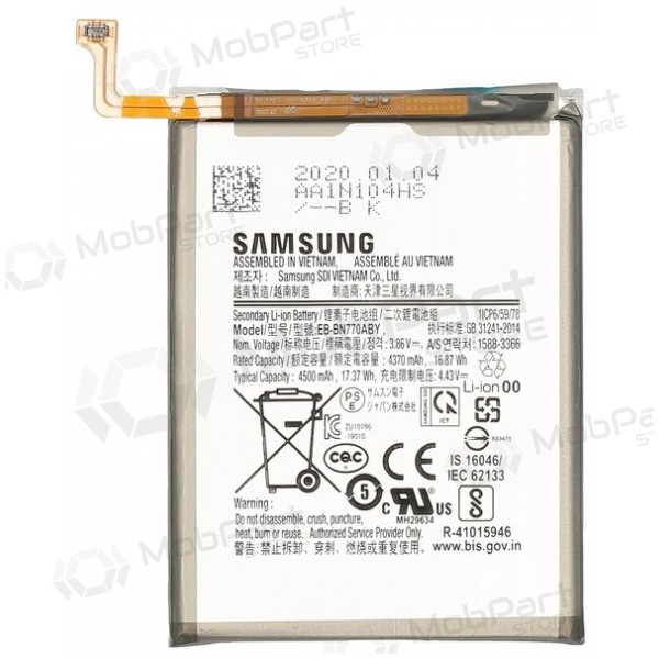 Samsung Galaxy Note 10 Lite baterie, akumulátor (originální)