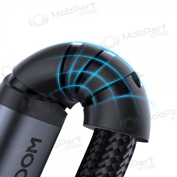 Audio kabel Joyroom SY-A07 USB-C to 3,5mm 1.2m černá