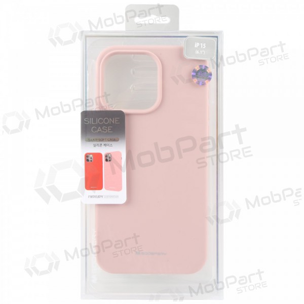 Obal Apple iPhone 11 Pro Mercury - Silicone Case (růžový písek)