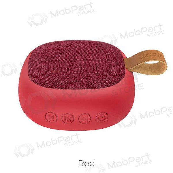 Bluetooth přenosný horní reproduktor Hoco BS31 (červený)