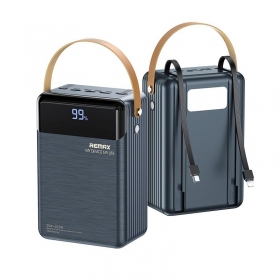 Externí baterie Power Bank Remax RPP-566 22.5W 80000mAh šedá
