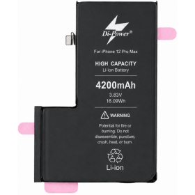 Baterie Apple iPhone 12 Pro Max, akumulátor Di-Power 4200 mAh (zvýšená kapacita)
