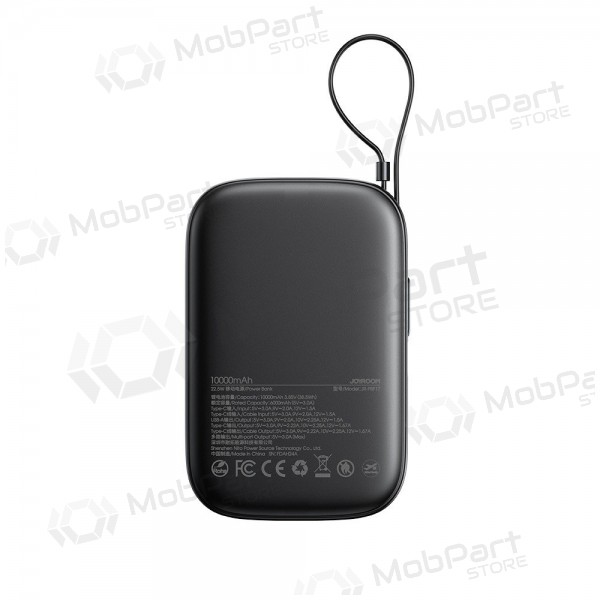 Externí baterie Power Bank Joyroom JR-PBF17 22.5W with USB-C cable 10000mAh černá