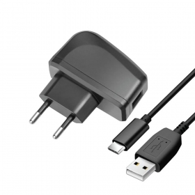 Telefonní nabíječka Blue Star TFK-TC-1095B 10 W USB-A s kabelem USB-A na USB-C černá