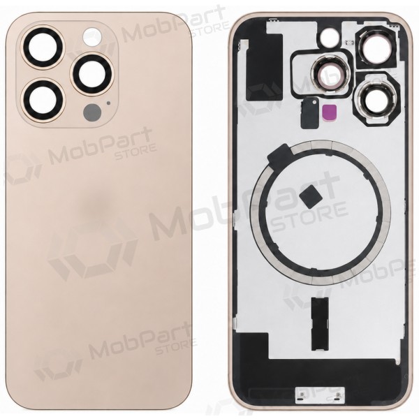 Zadní kryt Apple iPhone 16 Pro (zlatý) (Premium)