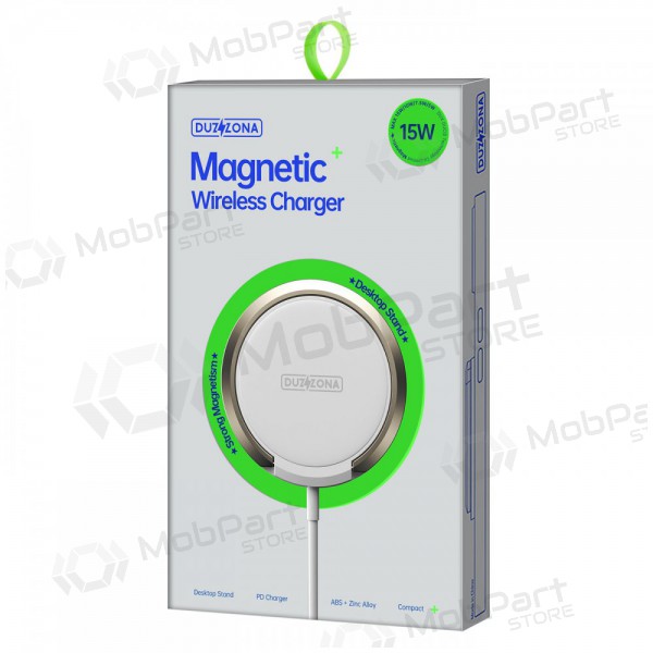 Nabíječka bezdrátový DUZZONA W1 MagSafe 15W (bílý)