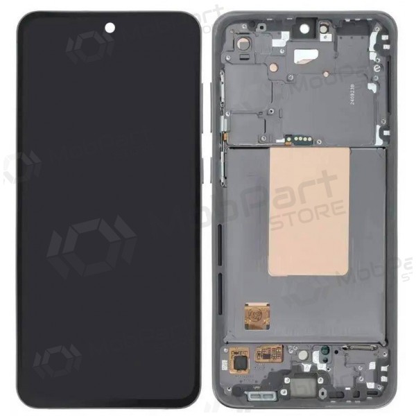 Displej Samsung Galaxy S24 FE (grafit) (s rámečkem) (Premium)