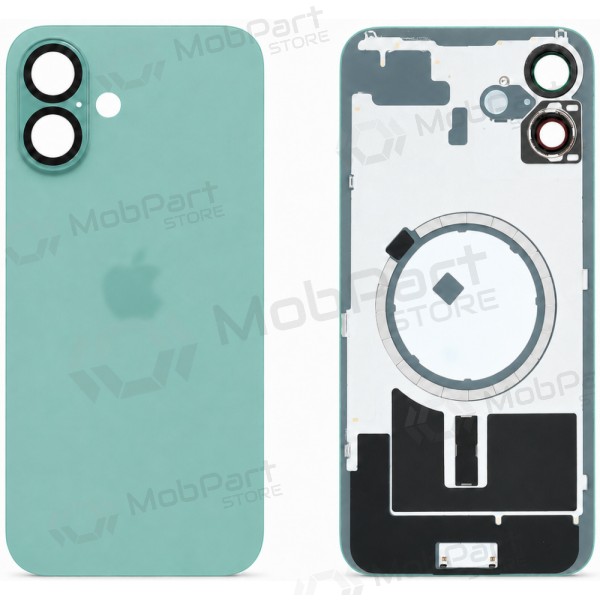 Zadní kryt Apple iPhone 16 (tyrkysový) (Premium)