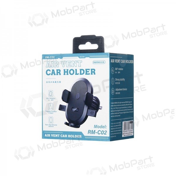 Držák telefonu do auta Remax RM-C02 (air vent) černá