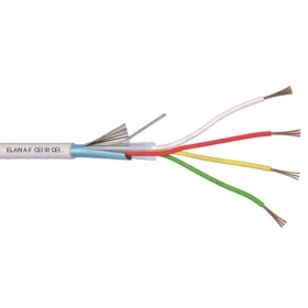 ELAN lankový, stíněný kabel 4x0,22