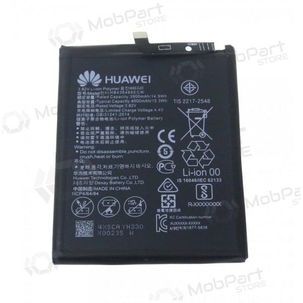 Huawei Mate 10 / Mate 10 Pro / Mate 20 / P20 Pro / Honor View 20 (HB436486ECW) baterie / akumulátor (4000mAh) (service pack) (originál)