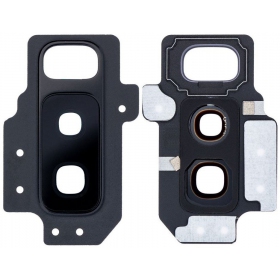 Samsung Galaxy S9+ sklo kamery (černá)