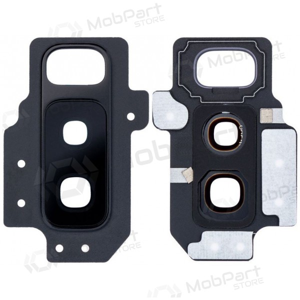 Samsung Galaxy S9+ sklo kamery (černá)