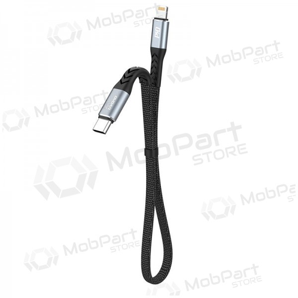 Lightning kabel Dudao L10P USB-C na Lightning 0.23 m 20 W černý