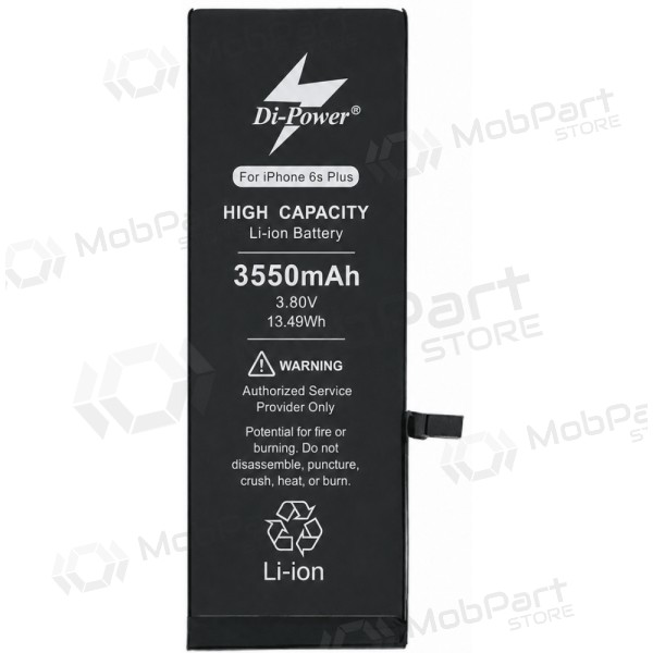 Baterie, akumulátor Di-Power 3550 mAh (zvýšená kapacita) pro Apple iPhone 6s Plus