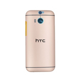 HTC One M8 zadní kryt baterie (zlatý) (použitý grade A, originál)