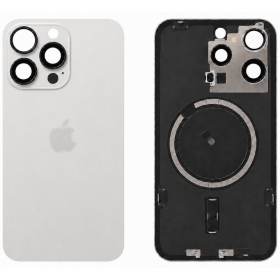 Zadní kryt Apple iPhone 15 Pro Max (bílý) (Premium)