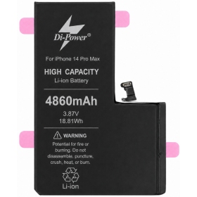 Baterie Apple iPhone 14 Pro Max, akumulátor Di-Power 4860 mAh (zvýšená kapacita)