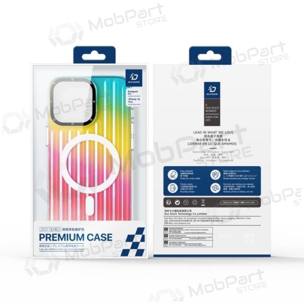 Obal na Samsung Galaxy S25 Ultra - Dux Ducis Zest (Gradient Rainbow)