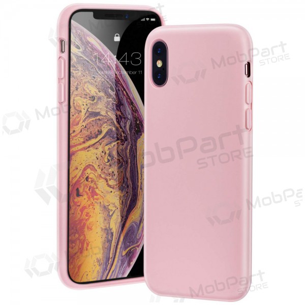 Obal Apple iPhone 11 Pro - Liquid Silicone 2.0mm (růžový)