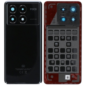 Xiaomi POCO X6 Pro 5G zadní obal (černý) (originální)