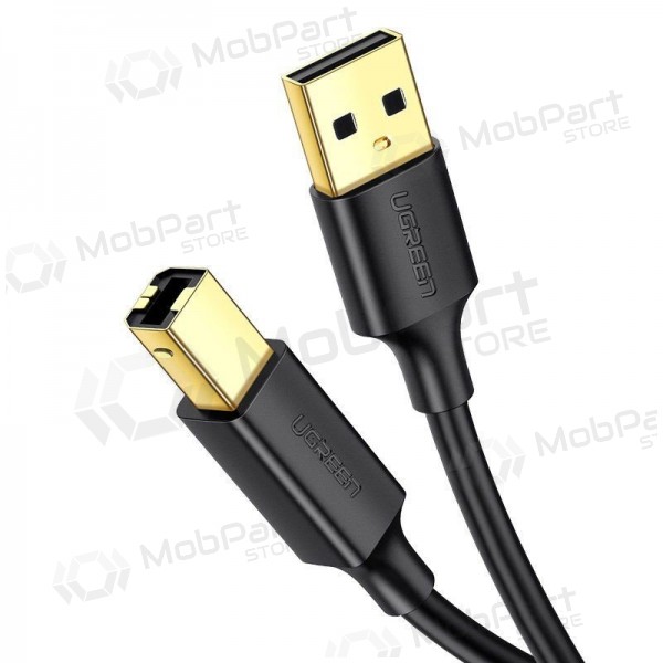 USB kabel pro tiskárny Ugreen US135 USB-A na USB-B 3 m černý