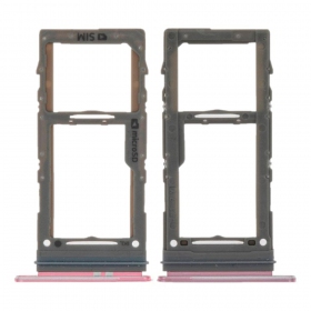 Samsung Galaxy G980 / G981 / G985 / G986 S20 / S20 Plus SIM držák karty (růžový)