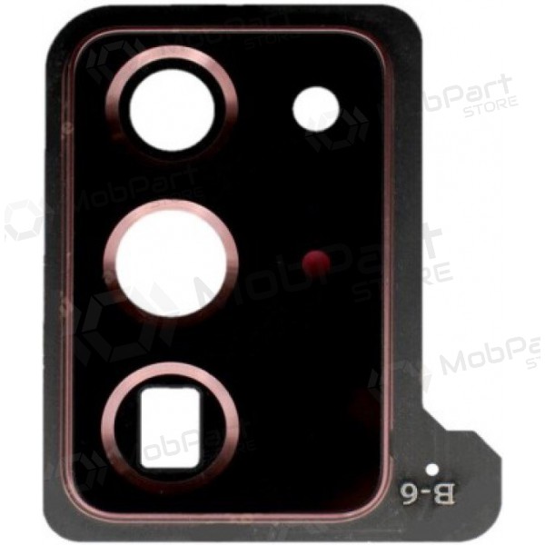 Samsung N985 / N986 Galaxy Note 20 Ultra sklo kamery (bronzinis) (s rámem)