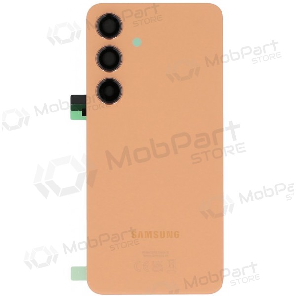 Zadní kryt Samsung Galaxy S24 (oranžový) (originální)