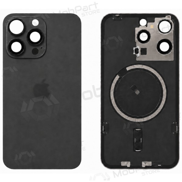Zadní kryt Apple iPhone 15 Pro Max (černý) (Premium)