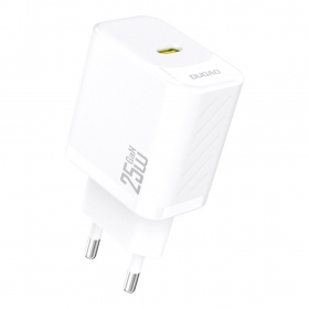 Nabíječka telefonu Dudao A27 25 W GaN USB-C bílá