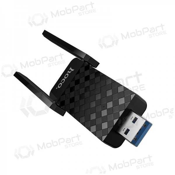 USB Wi-Fi adaptér Hoco HI34 USB 3.0 Wi-Fi 6 černý