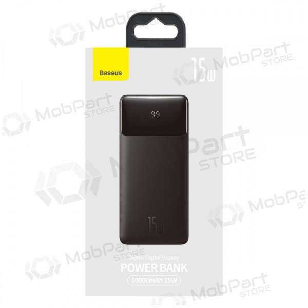 Externí baterie Power Bank Baseus Bipow Type-C PD+2xQuick Charge 3.0 15W 10000mAh černá PPBD050001