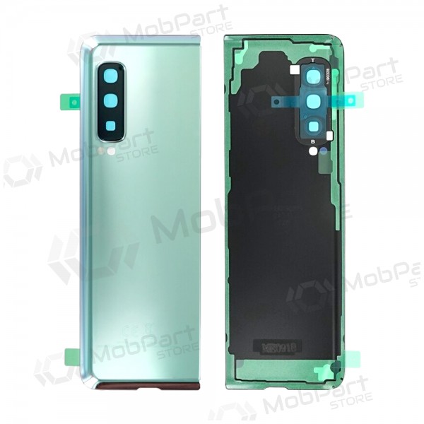Samsung F900 / F907 Galaxy Fold zadní kryt baterie (stříbrný) (použitý stupeň A, originální)