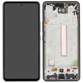 Samsung Galaxy A53 displej (černá) (s rámem) (refurbished)