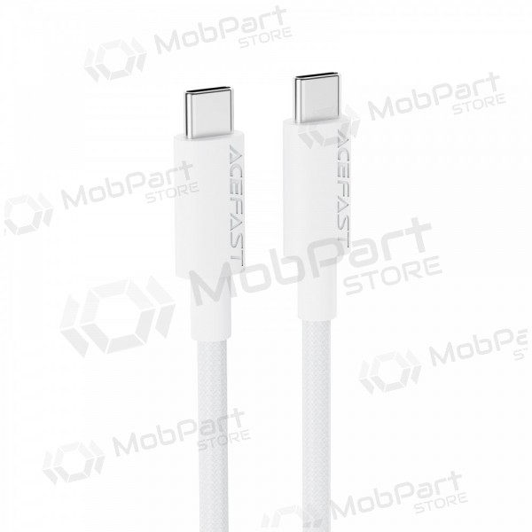 USB kabel Acefast C18-03 60W USB-C to USB-C 1.2m bílý