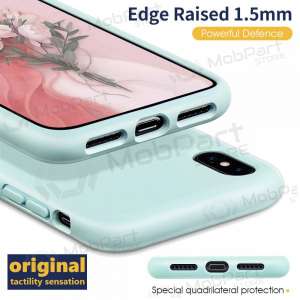 Obal pro Apple iPhone 12 Pro Max -Liquid Silicone- 1,5mm (mint)