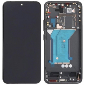 Displej Xiaomi 14 5G (černý) (s rámečkem) (originální)