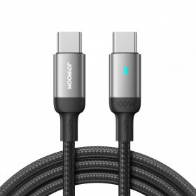 USB kabel Joyroom S-CC100A10 Type-C to Type-C 100W 1.2m černá
