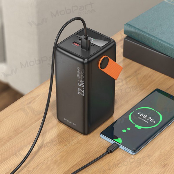 Externí baterie Power Bank Borofone BJ66B 22.5W+PD20W 60000mAh černá