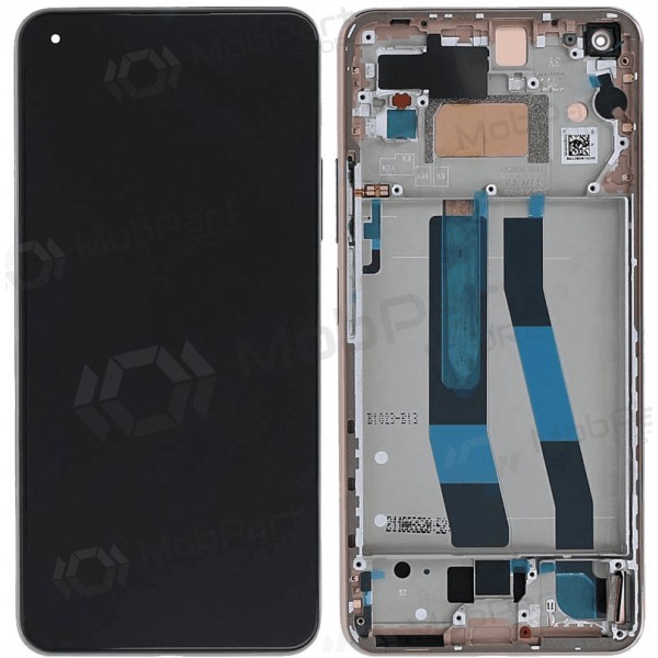 Displej Xiaomi 11 Lite 5G NE (růžový) (s rámečkem) (originální)