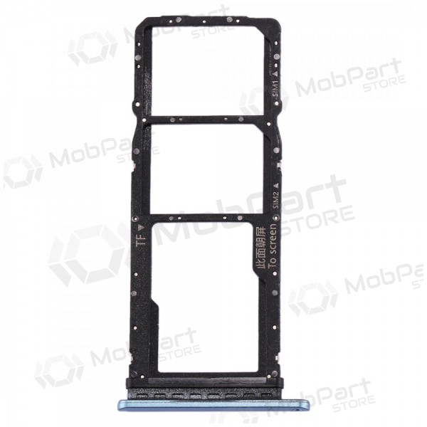 Huawei P40 Lite E SIM držák karty modrý (Aurora)