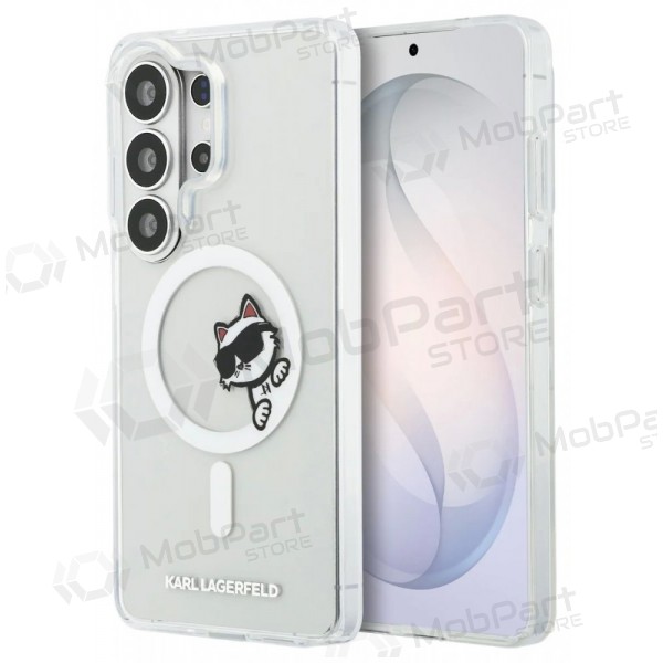Samsung Galaxy S26 Ultra obal - Karl Lagerfeld IML Choupette Peekaboo Logo Magnetic (průhledný)